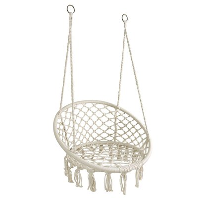 Fauteuil hamac rond en coton et métal AUBRY GASPARD