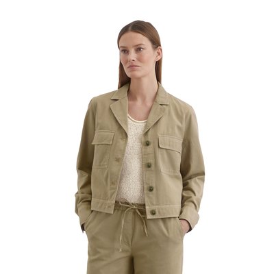 Veste d'intérieur regular en mélange coton organique/lin MARC O'POLO