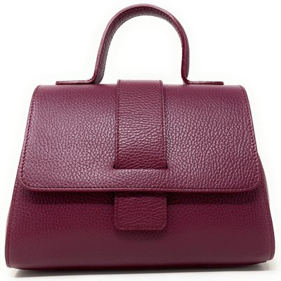Sac à main bandoulière en cuir grainé SMART OH MY BAG