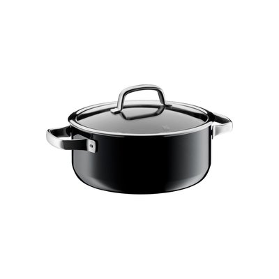 Faitout Bas Fusion Tec Noir Ø24 Cm WMF