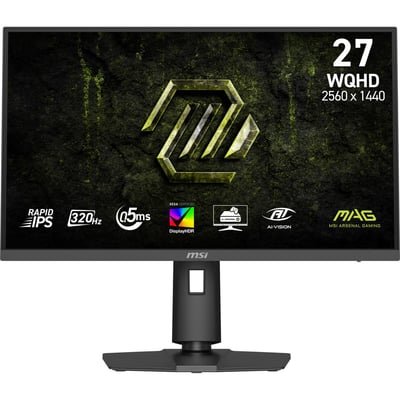 Ecran PC Gamer MAG 274QPF 27" Fast IPS WQHD 320 Hz HDR 2x HDMI 2.1 MSI