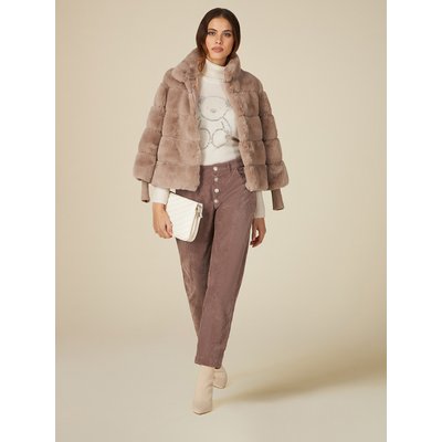 Pantalon chino a pince femme La Redoute