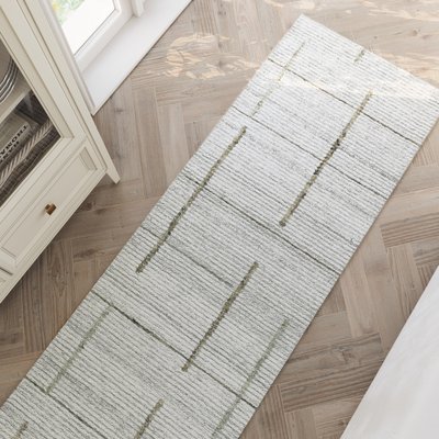 Tapis couloir moderne à motifs linéaires , HAMPTONS TWENTYTWO WECON HOME