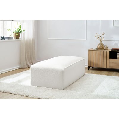 Pouf tissu bouclette, MEGEVE BOBOCHIC