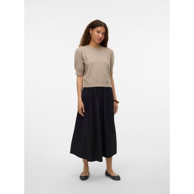 Pull col rond manches 3/4 VERO MODA