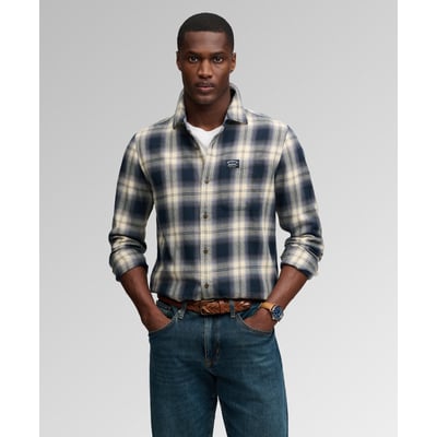 Chemise Lumberjack en Coton à Manches Longues SUPERDRY
