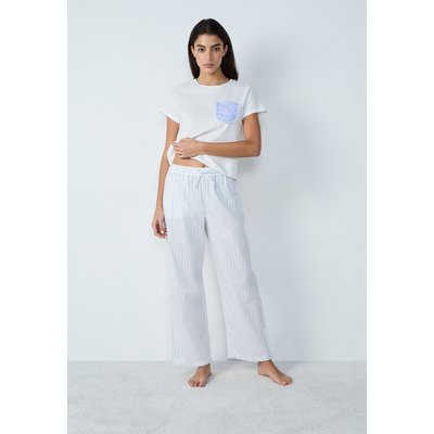 Pantalon de pyjama en coton coupe droite à rayures PABLA ETAM