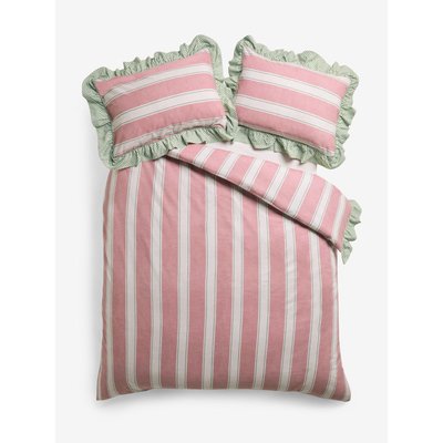 Housse de couette + taie d’oreiller à volants NEXT