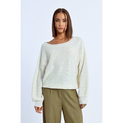 Pull oversize à sequins LILI SIDONIO