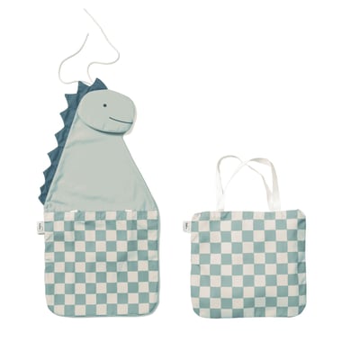 play&go - rangement mural & sac - dino PLAY ET GO