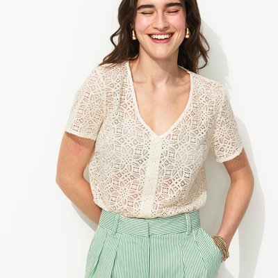Chemise effet dentelle PROMOD