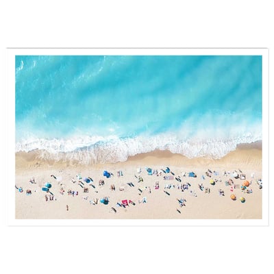 Affiche plage beach lovers for ever HEXOA