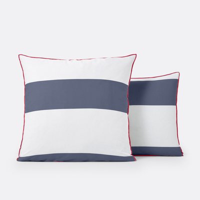 Yacht Striped 100% Cotton Pillowcase LA REDOUTE INTERIEURS