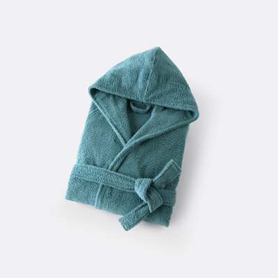 Халат с капюшоном для взрослых из биохлопка 450 г/м LA REDOUTE INTERIEURS