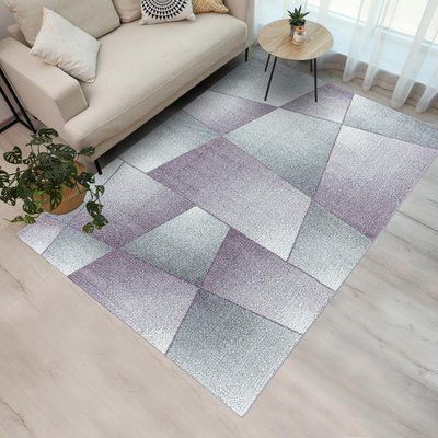Tapis salon et chambre tissé motif pastel BENAPA UN AMOUR DE TAPIS