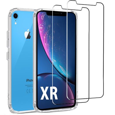 Coque Iphone Xr antichoc + 2 vitres EVETANE