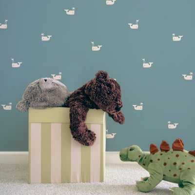 Papier peint bébé baleine SUPERFRESCO EASY
