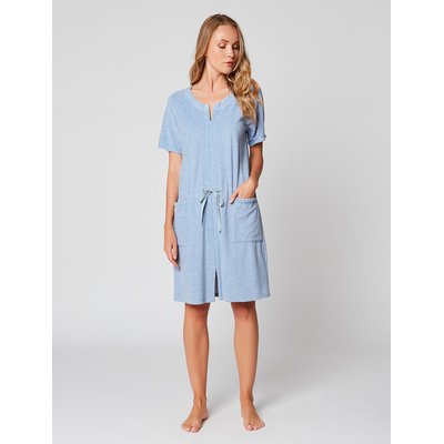Robe de chambe Essentiel E50A Ciel chiné LE CHAT