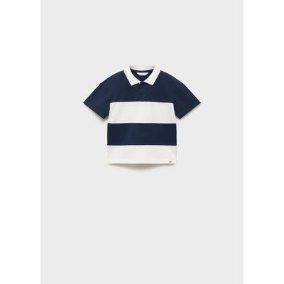 Polo coton à rayures MANGO BABY