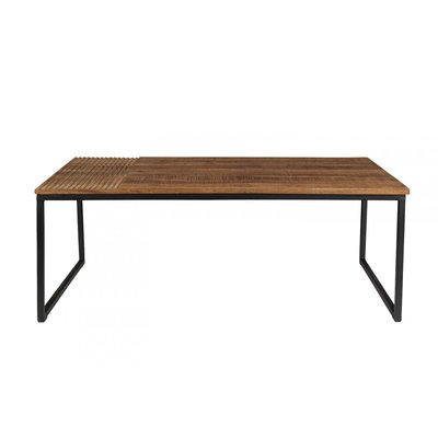 Table basse en bois et acier - RANDI DUTCHBONE