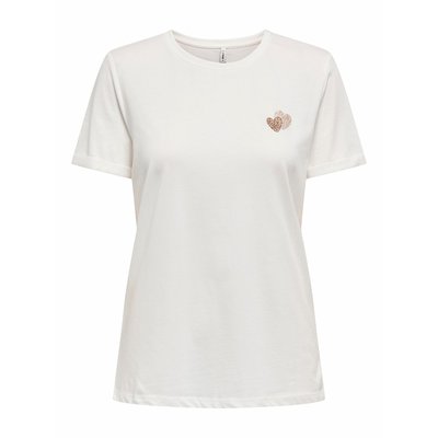 T-shirt de gola redonda e mangas curtas ONLY