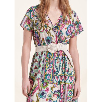 Ceinture blanche large store