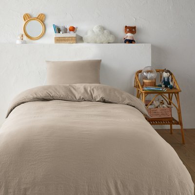 Parure de lit enfant, microfibre lavée recyclée LA REDOUTE INTERIEURS