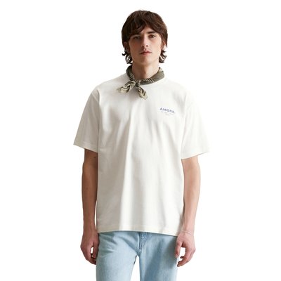 T-shirt surdimensionné avec impression sur le devant et le dos MARC O’POLO DENIM