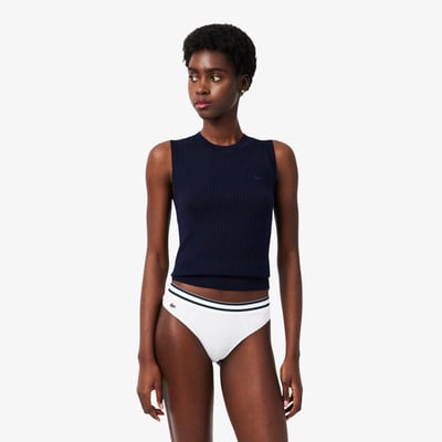 String coton ceinture rayée LACOSTE