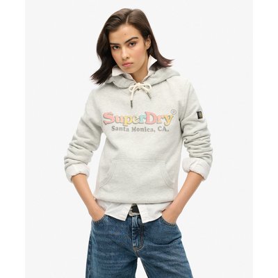Sweat à capuche à logo arc-en-ciel SUPERDRY