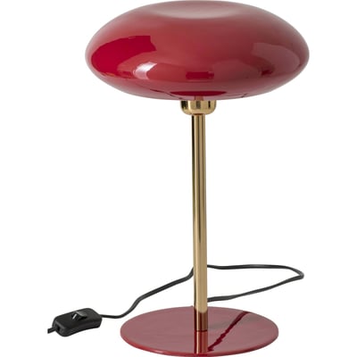 Lampe de table ronde en métal laqué RECOLLECTION