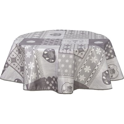 Nappe En Toile Cirée Rectangulaire Campagne Audrey THE HOME DECO FACTORY