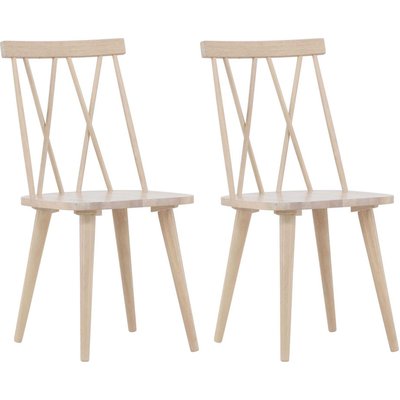 Chaise en bois d'hévéa Mariette VENTURE HOME