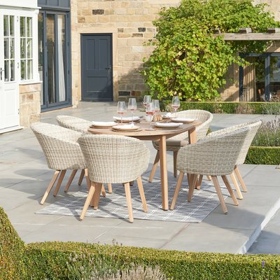 Cabon Outdoor 6 Seater Dining Set SO'HOME