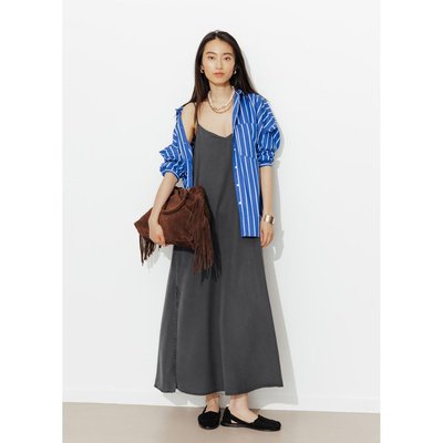 Robe longue unie en lyocell PROMOD