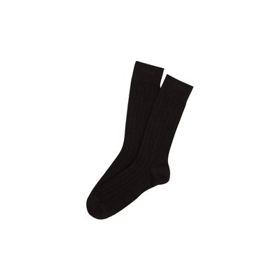 Chaussettes laine et coton Chocolat Made in France ARTHUR