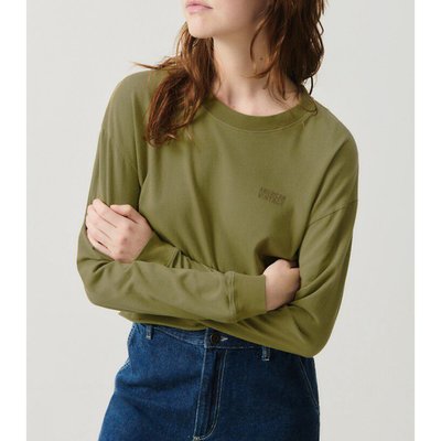 Pymaz Crew Neck T-Shirt with Long Sleeves AMERICAN VINTAGE