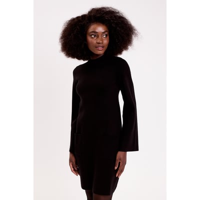Robe manches longues col montant CACHE CACHE