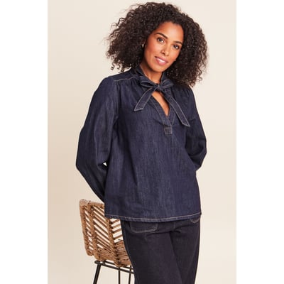 Blouse col v manches longues BREAL