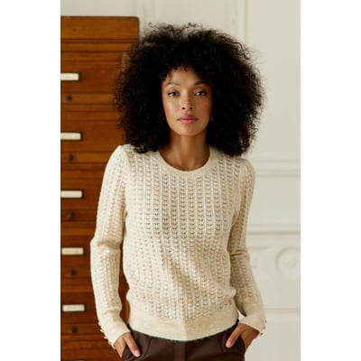 Pull col rond uni MOSKA LA PETITE ETOILE