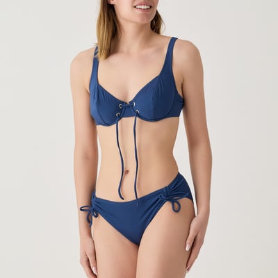 Haut de maillot à armatures texturé ALLURE LAURA BY JANINE ROBIN