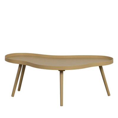 Table basse de forme organique en bois 100x35cm - MAE WOOOD