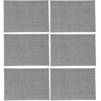 Lot de 6 Sets de table rectangulaire Maoli TOILINUX
