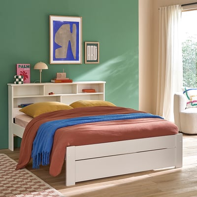 Lit en pin massif et MDF, avec sommier Nikko LA REDOUTE INTERIEURS