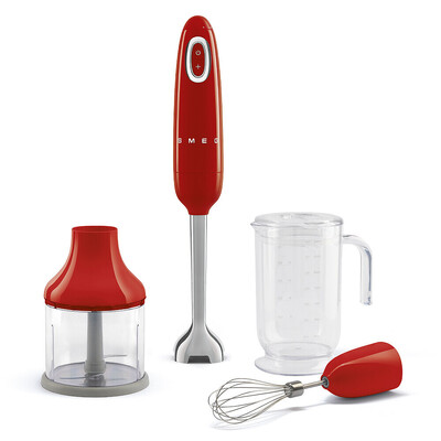 Mixeur plongeant avec accessoires HBF03 SMEG