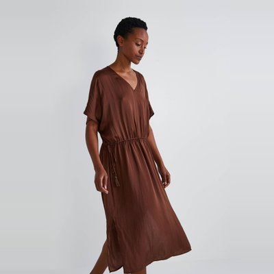 Chemise de nuit fluide uni, certifiée Oeko-Tex MONOPRIX LINGERIE