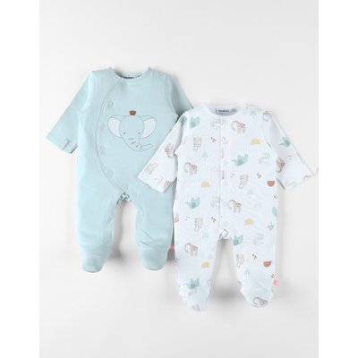 Lot de 2 Pyjamas bébé, Jersey NOUKIE'S