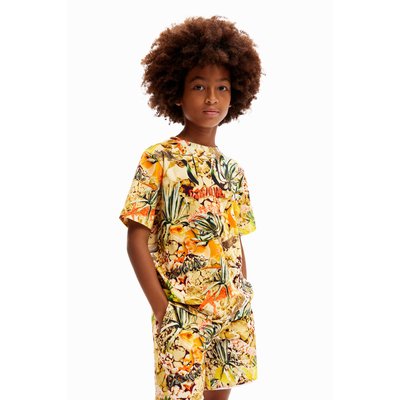 T-shirt collage camouflage DESIGUAL