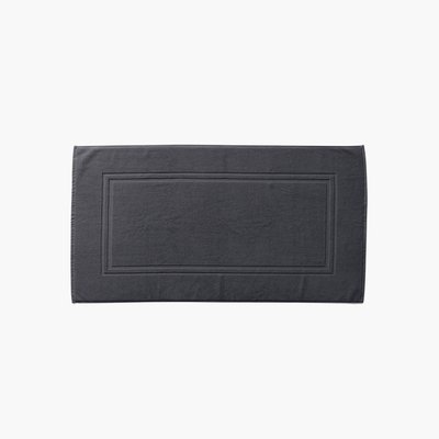 Tapis de bain coton LOLA II CARRE BLANC