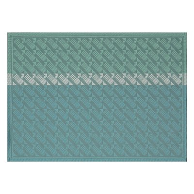 Set de table enduit en Coton, VEINE GRAPHIQUE LE JACQUARD FRANCAIS